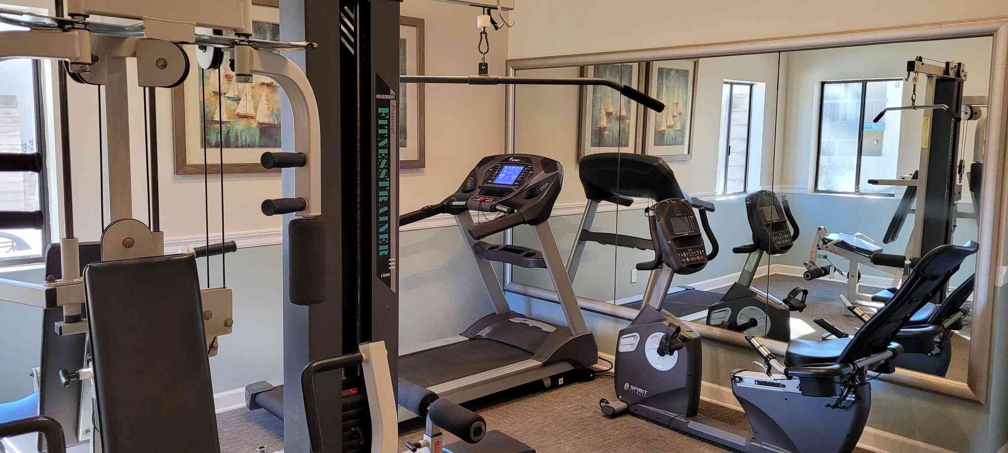 community gym arm machine