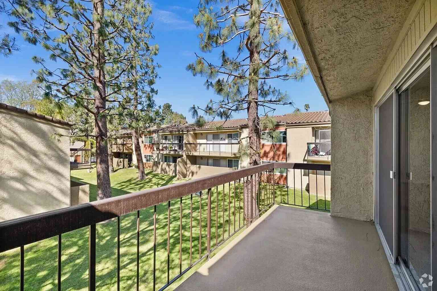 private balcony view